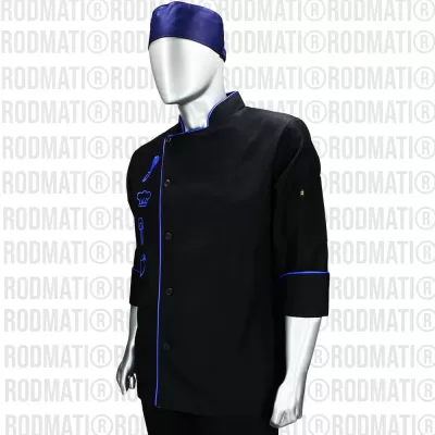 os/Pasteleros RODMATI TIENDA ONLINE DE UNIFORMES PARA CHEF Y MEDIO AZUL 3