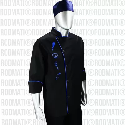 os/Pasteleros RODMATI TIENDA ONLINE DE UNIFORMES PARA CHEF Y MEDIO AZUL 2