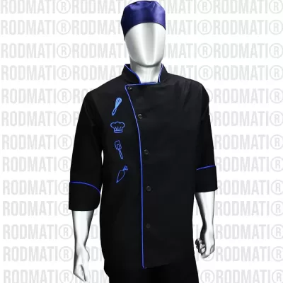 os/Pasteleros RODMATI TIENDA ONLINE DE UNIFORMES PARA CHEF Y MEDIO AZUL 5